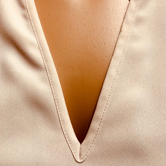 Alfani 3/4 Roll-up Peach Sleeve Top - Picture 14 of 16